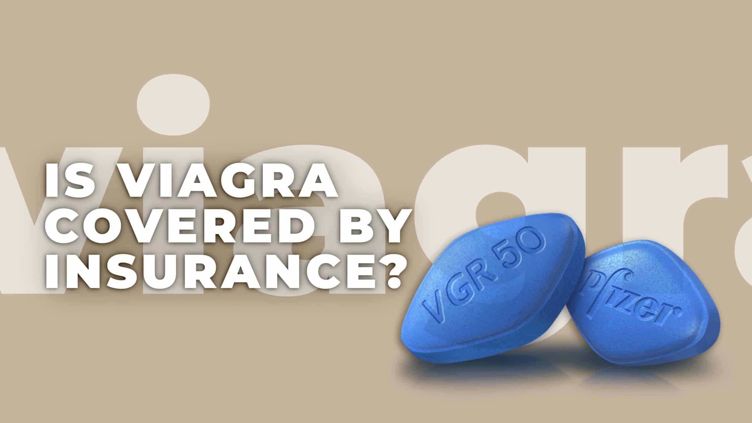 does insurance cover viagra
