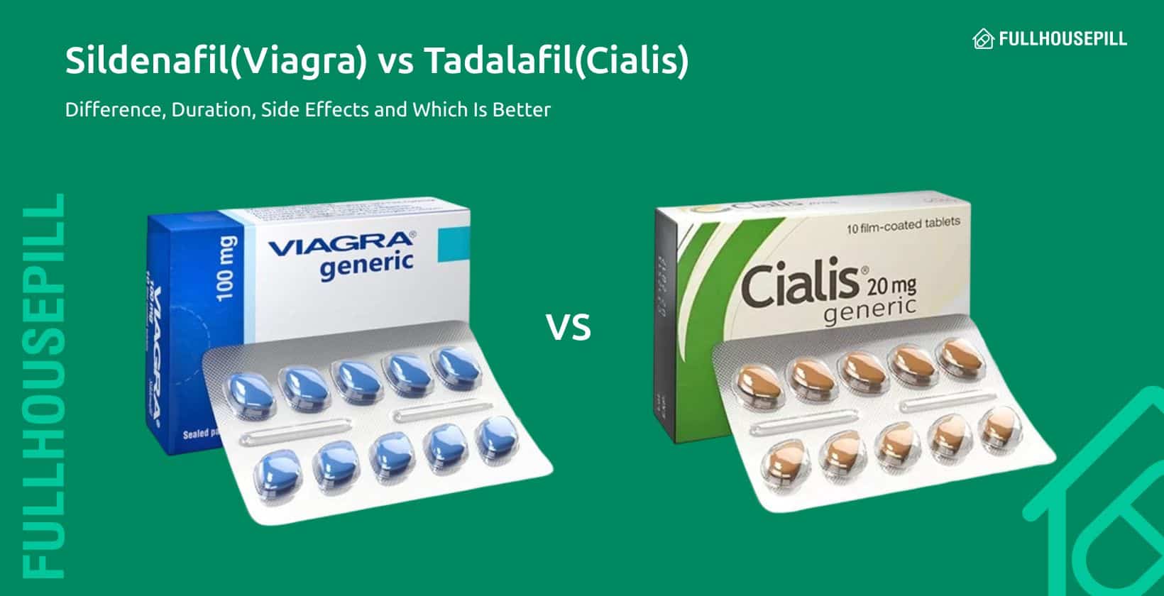 Sildenafil(Viagra) vs Tadalafil(Cialis): Difference, Duration, Side Effects 1 SildenafilViagra vs TadalafilCialis 1640x840 2