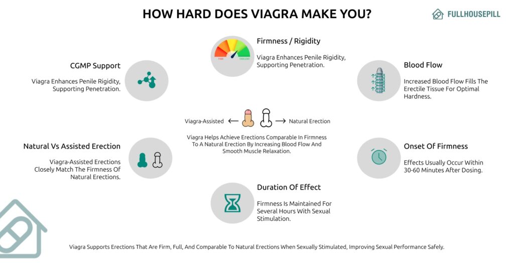 Sildenafil (Viagra) for Penis Size: Does Viagra Make You Bigger? 4 How Hard Does Viagra Make You
